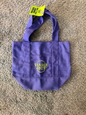 Purple Logo Tote Bag